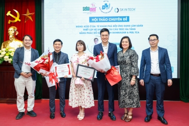 Hội thảo Khoa học và Đào tạo Y khoa liên tục: Màng acid ở da: từ khám phá đến ứng dụng trong lâm sàng thiết lập hệ sinh thái tái cấu trúc đa tầng bằng phác đồ song hành Skinbuilder & Peel TCA”