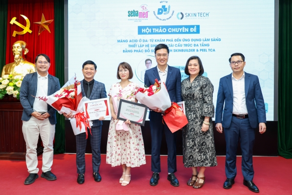 Hội thảo Khoa học và Đào tạo Y khoa liên tục: Màng acid ở da: từ khám phá đến ứng dụng trong lâm sàng thiết lập hệ sinh thái tái cấu trúc đa tầng bằng phác đồ song hành Skinbuilder & Peel TCA”